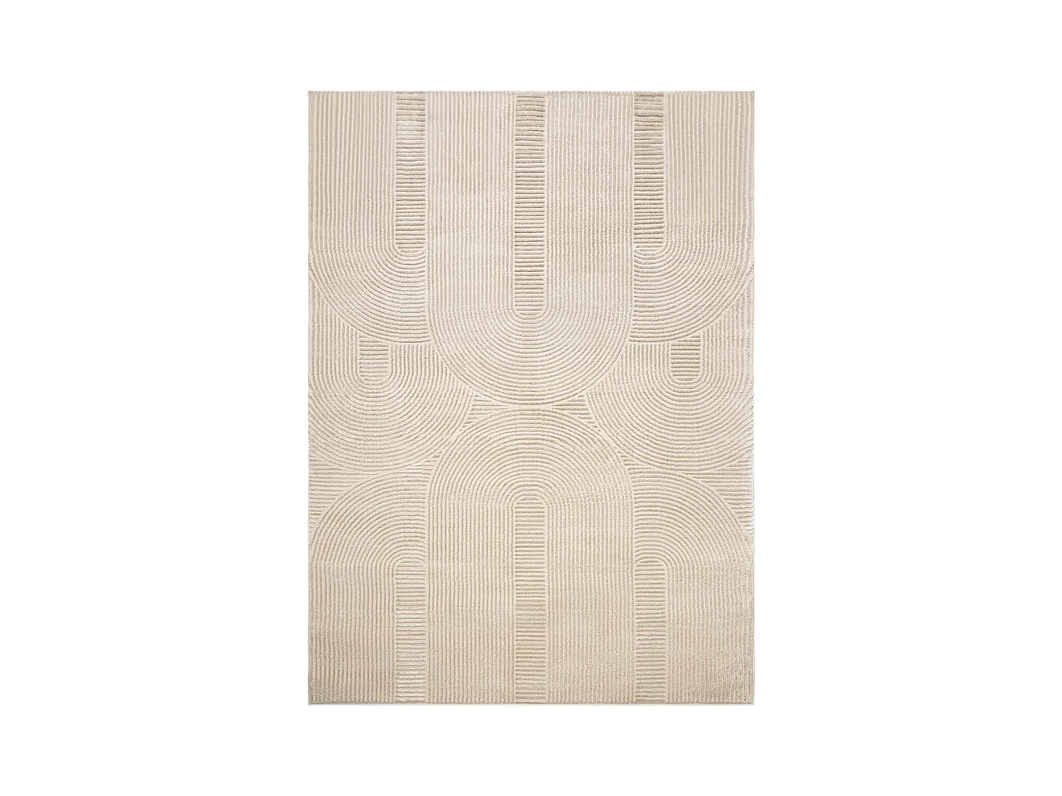 Dywan BALANCE 9086 taupe - Geometryczny, strukturalny, glamour  120x170 cm