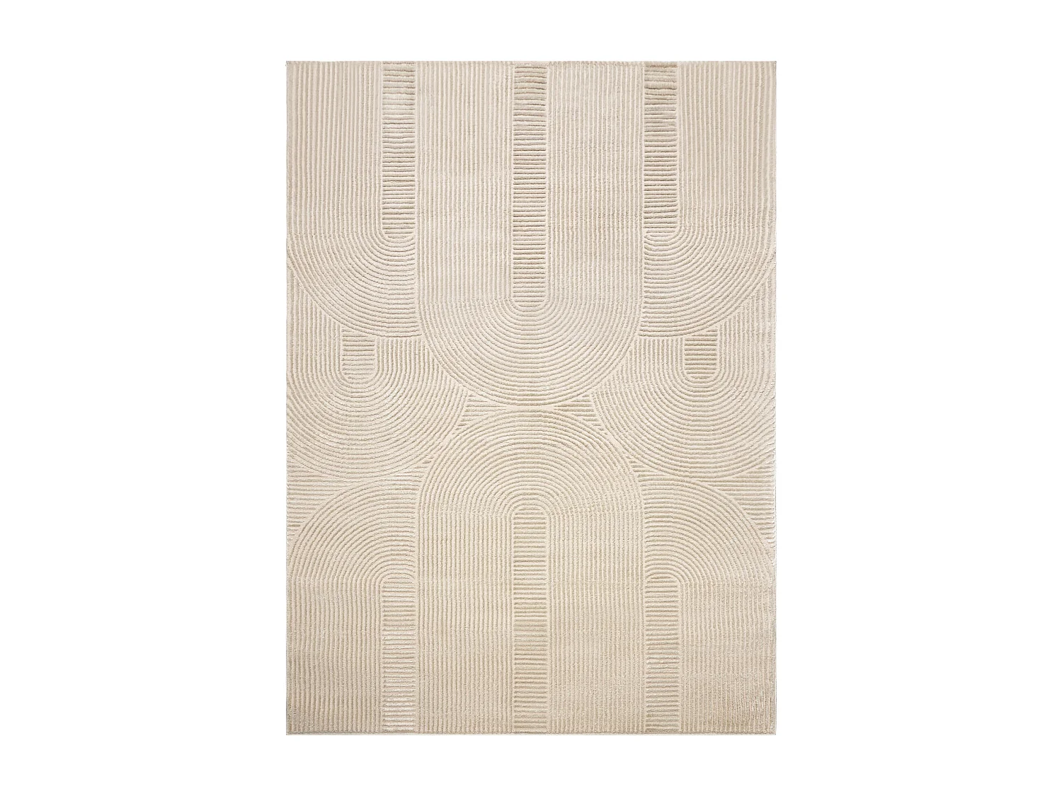 Dywan BALANCE 9086 taupe - Geometryczny, strukturalny, glamour  120x170 cm