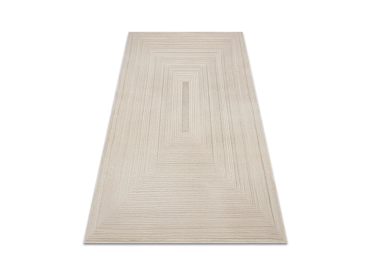 Tapis BALANCE 8788 taupe - Géométrique, structurel, glamour 80x150 cm