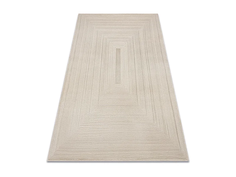 Tapis BALANCE 8788 taupe - Géométrique, structurel, glamour 140x190 cm
