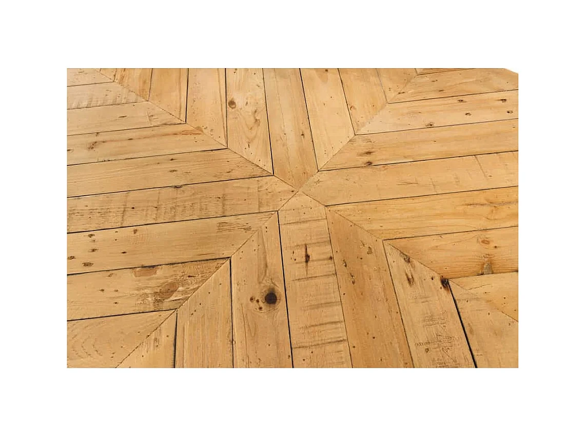 Table LOVARK – Rectangulaire 160 cm – Bois massif de pin – Style rustique