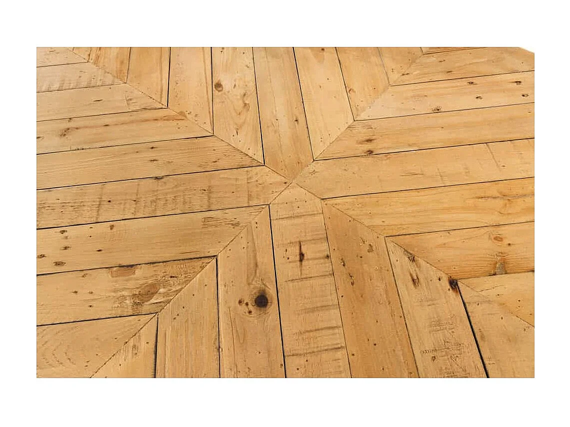 Table LOVARK – Rectangulaire 160 cm – Bois massif de pin – Style rustique