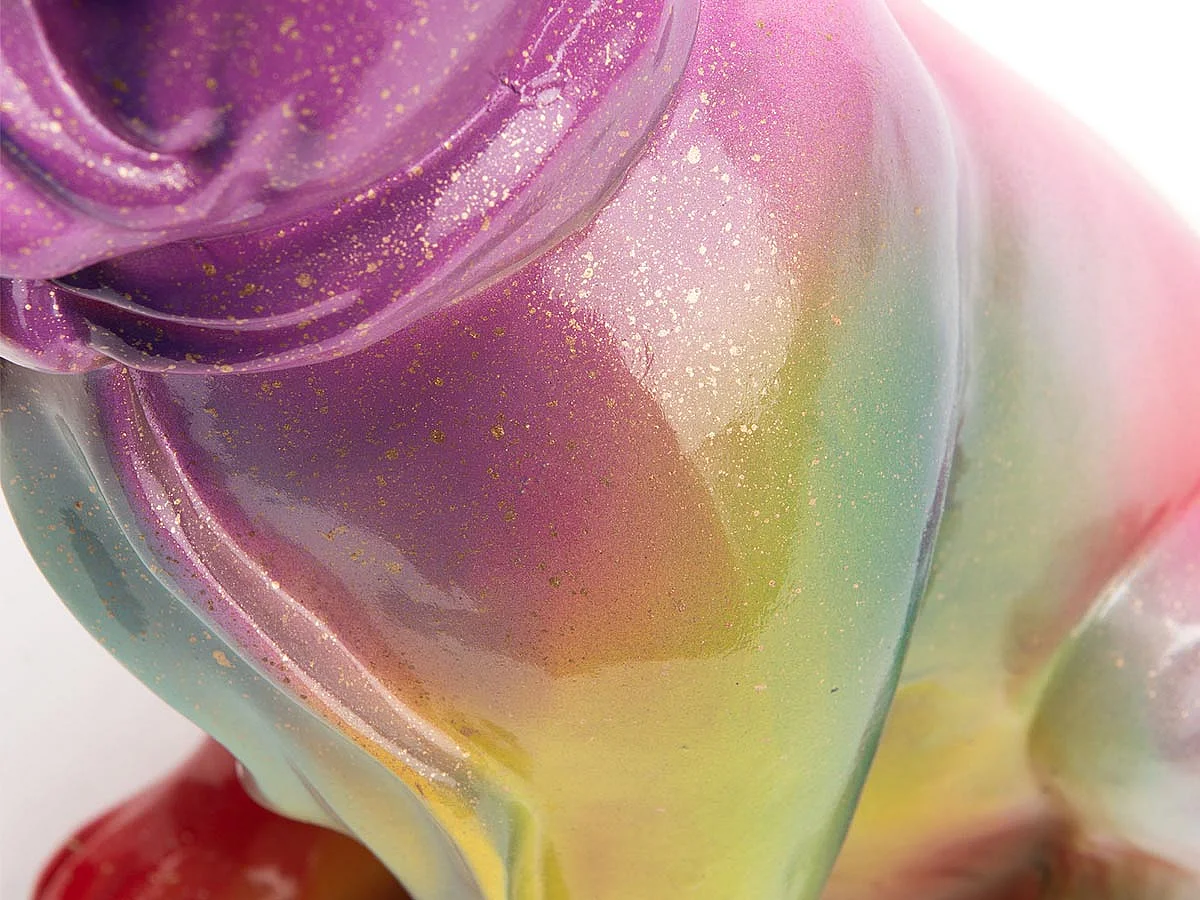 Bulldog Cravate Rainbow - Amadeus