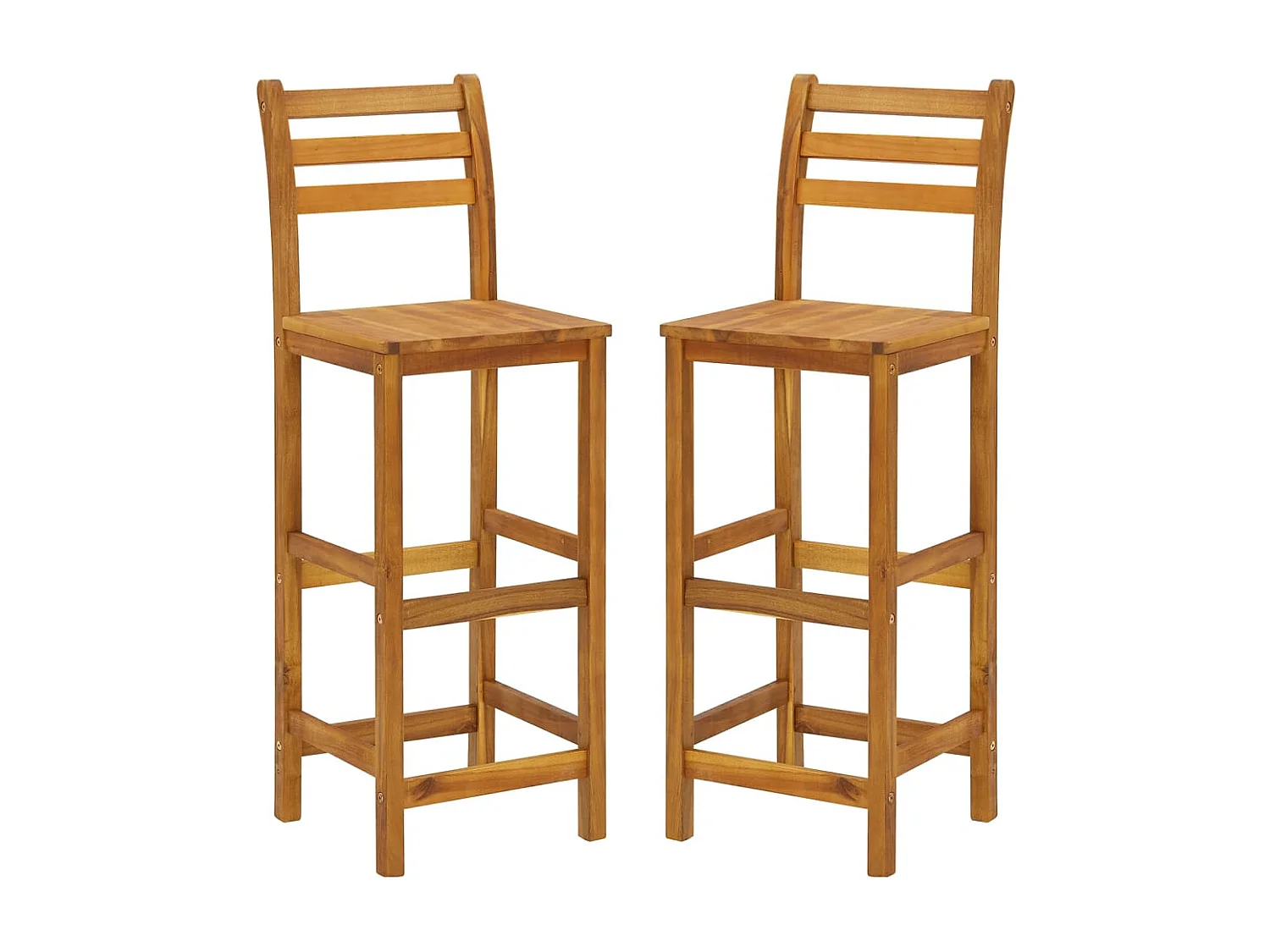 Rodolphe-Louis  Ensemble de bar de jardin 3 pcs Bois d'acacia solide