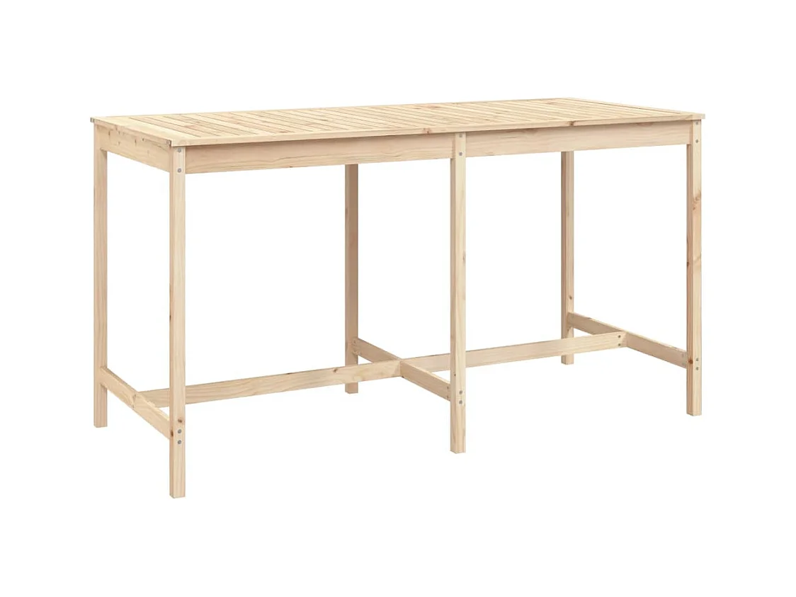 Gonca  9-delige Tuinbarset massief grenenhout