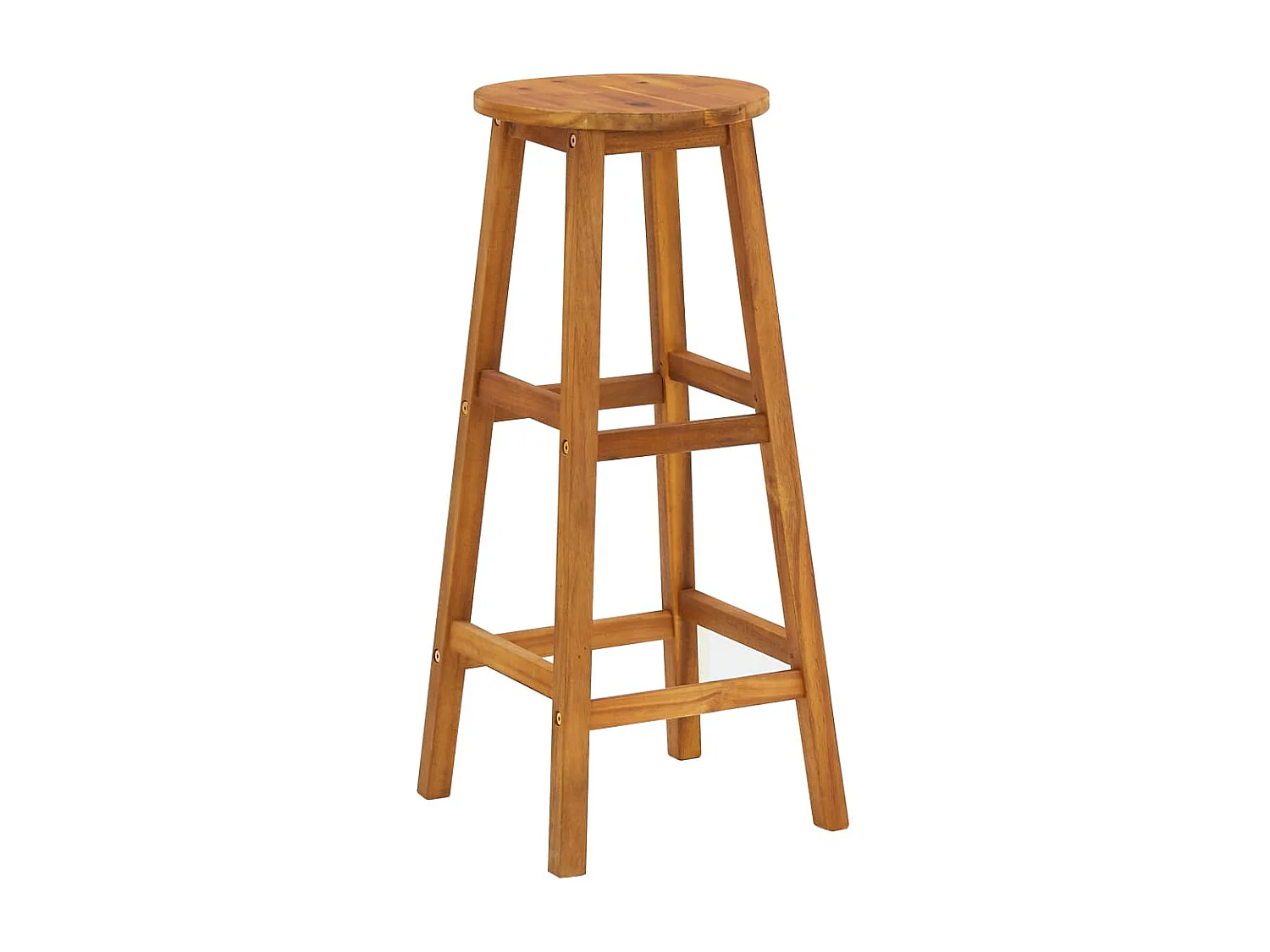 Earl John  Ensemble de bar de jardin 3 pcs Bois d'acacia solide