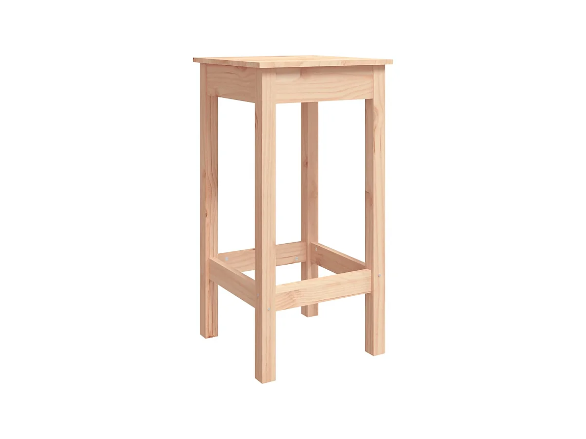 Ygin  Ensemble de bar de jardin 5 pcs bois de pin massif