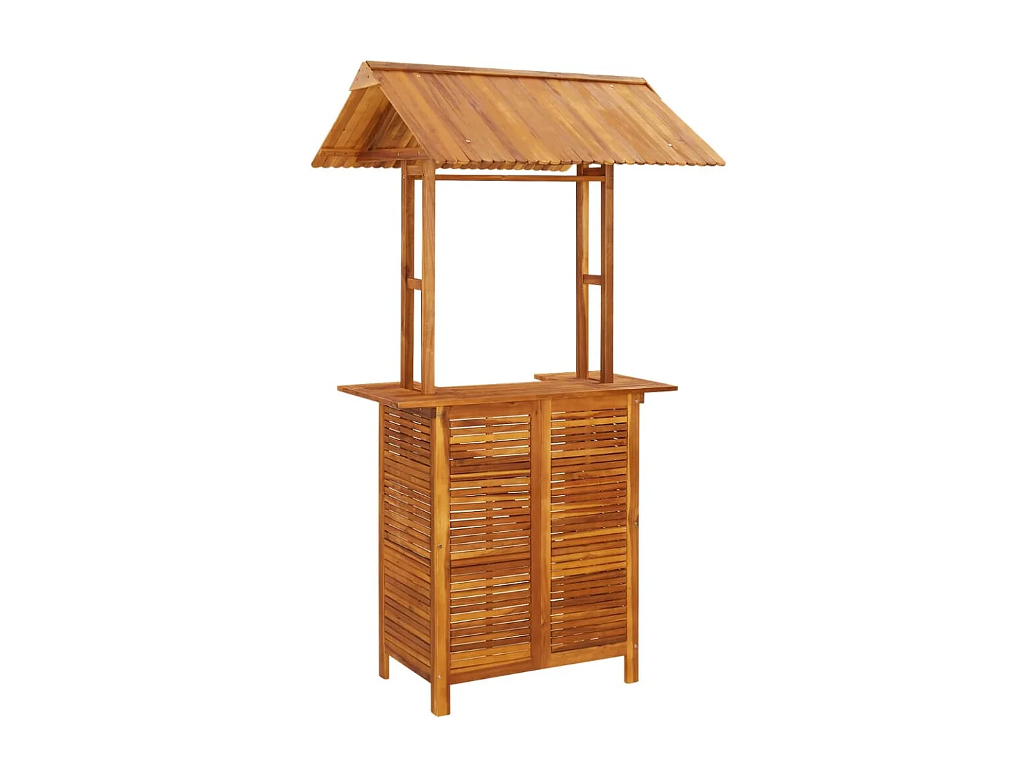 Earl John  Ensemble de bar de jardin 5 pcs Bois d'acacia solide