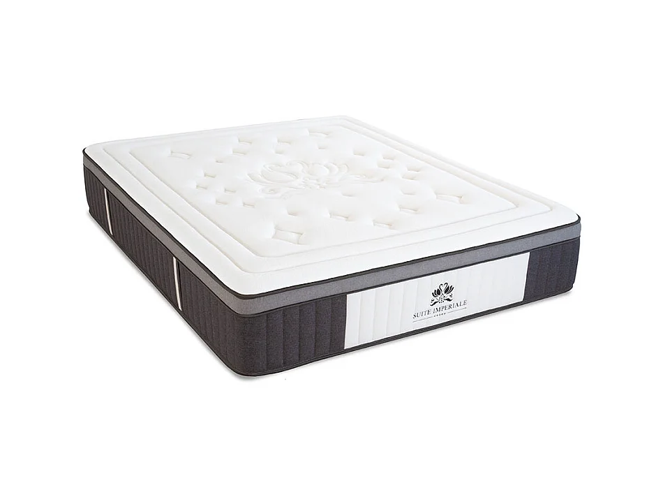 SUITE ETOILEE | Matelas SUITE IMPERIALE 160x200 cm | Ressorts ensachés & Mémoire de forme