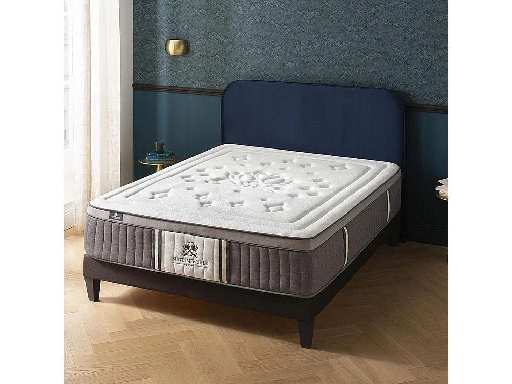 SUITE ETOILEE | Matelas SUITE IMPERIALE 90x190 cm | Ressorts Ensachés & Mémoire de forme