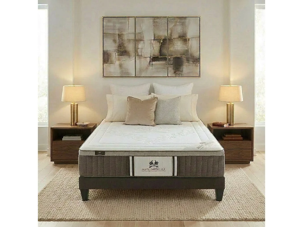 SUITE ETOILEE | Matelas SUITE IMPERIALE 180x200 cm | Ressorts ensachés & Mémoire de forme