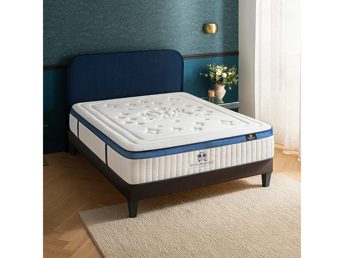 Matelas Micro-ressorts Suite Princière 140x190 cm Accueil Mousse Supersoft