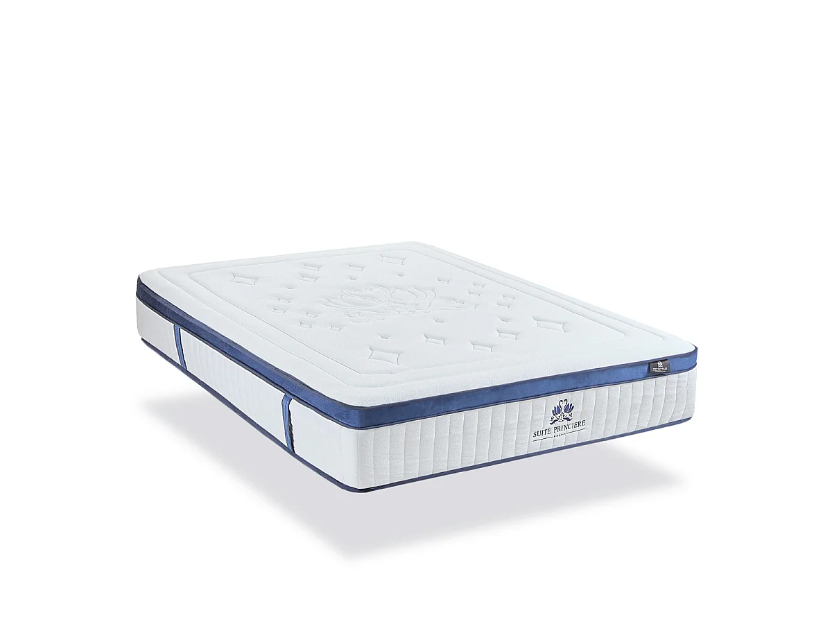 Matelas Micro-ressorts Suite Princière 90x200 cm Accueil Mousse Supersoft