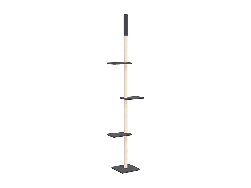 Prolenta Premium -  Arbre à chat du sol au plafond Gris foncé 267,5-297,5 cm