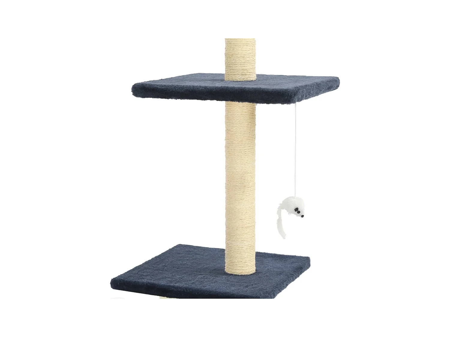 Mora  Arbre à chat avec griffoirs en sisal 260 cm Bleu foncé
