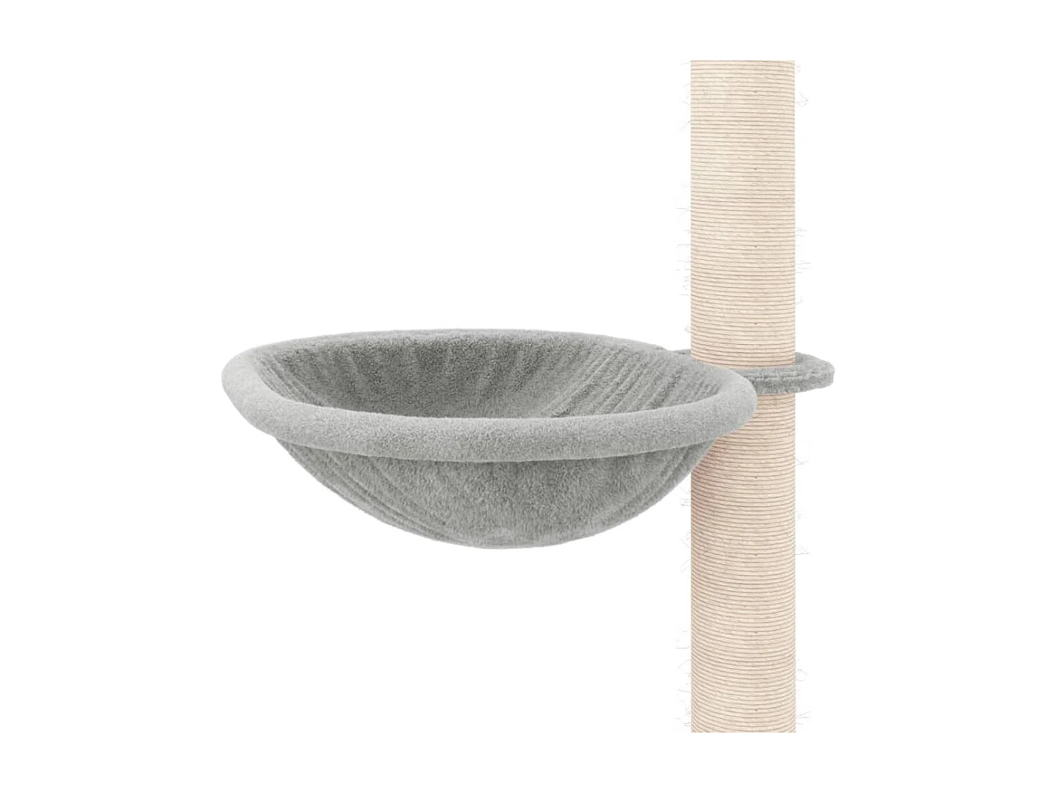 Prolenta Premium -  Arbre à chat du sol au plafond Gris clair 263,5-289,5 cm