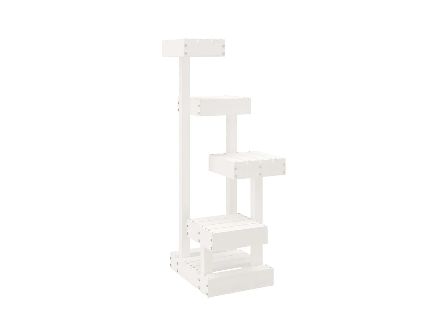 Prolenta Premium -  Arbre à chat Blanc 45,5x49x103 cm Bois de pin massif