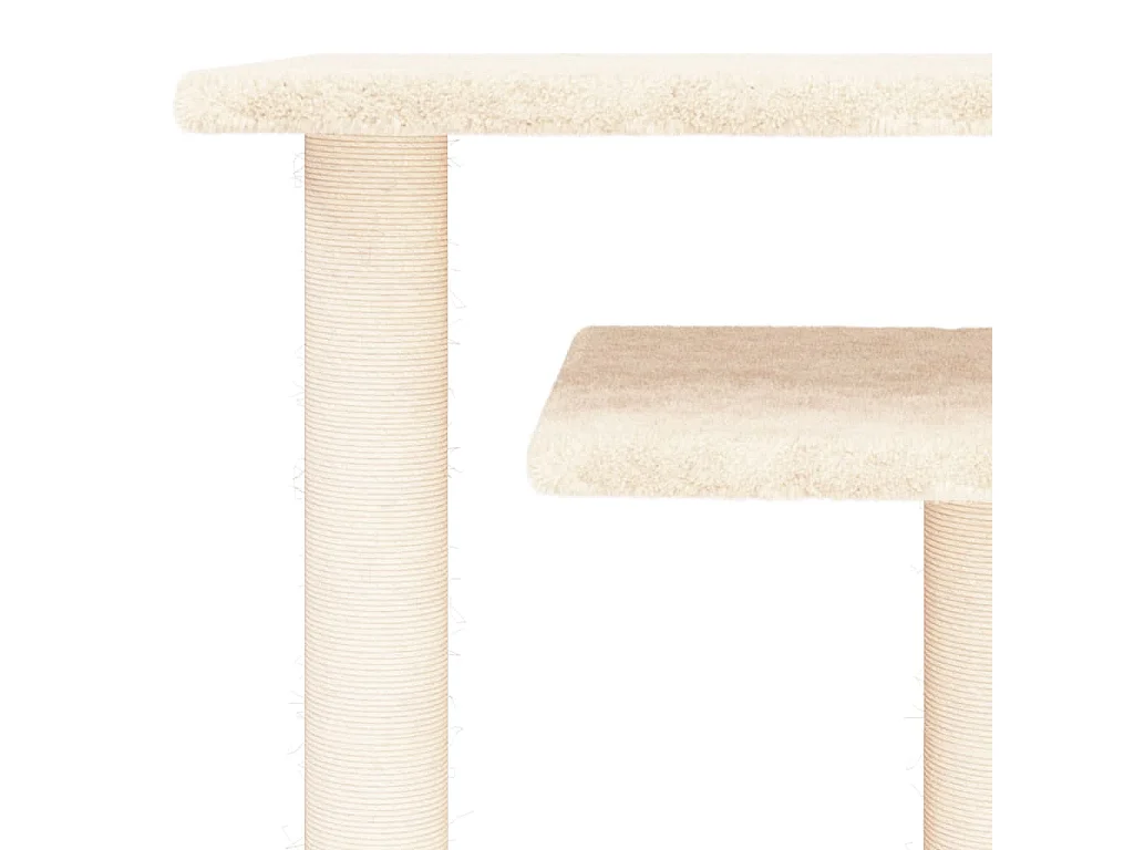 Prolenta Premium -  Arbres à chat avec plates-formes crème 62,5 cm