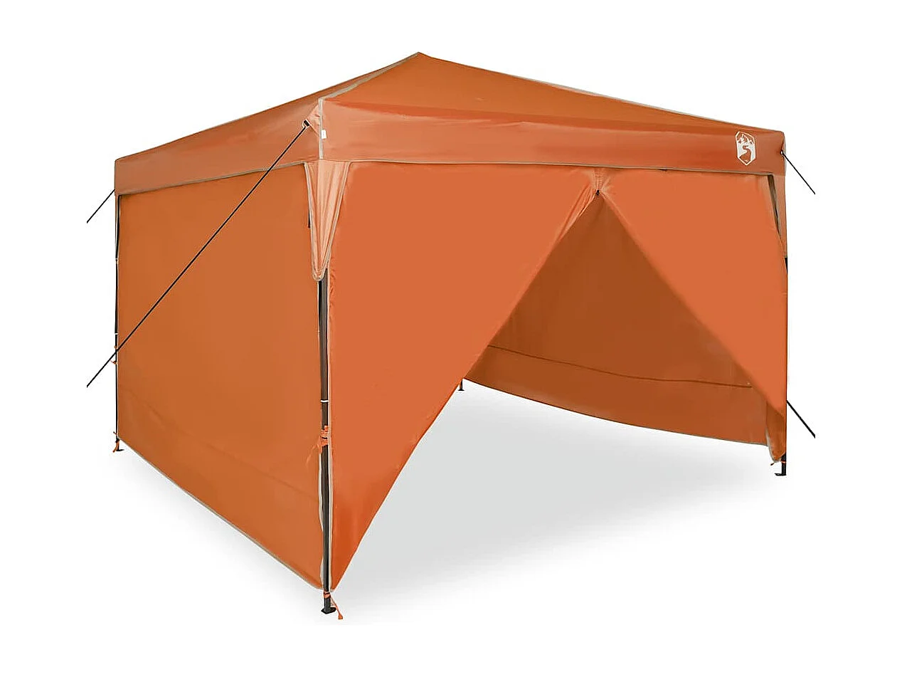 Pop-up luifeltent Oranje 300 x 300 cm stof