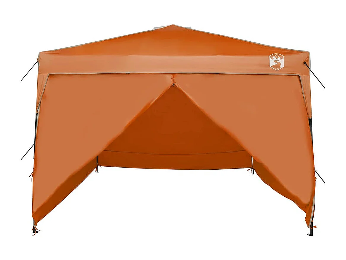 Pop-up luifeltent Oranje 300 x 300 cm stof