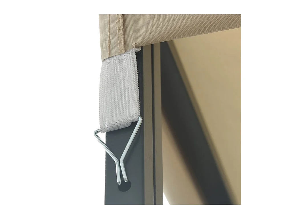 Belvedere 3x6 m Crema