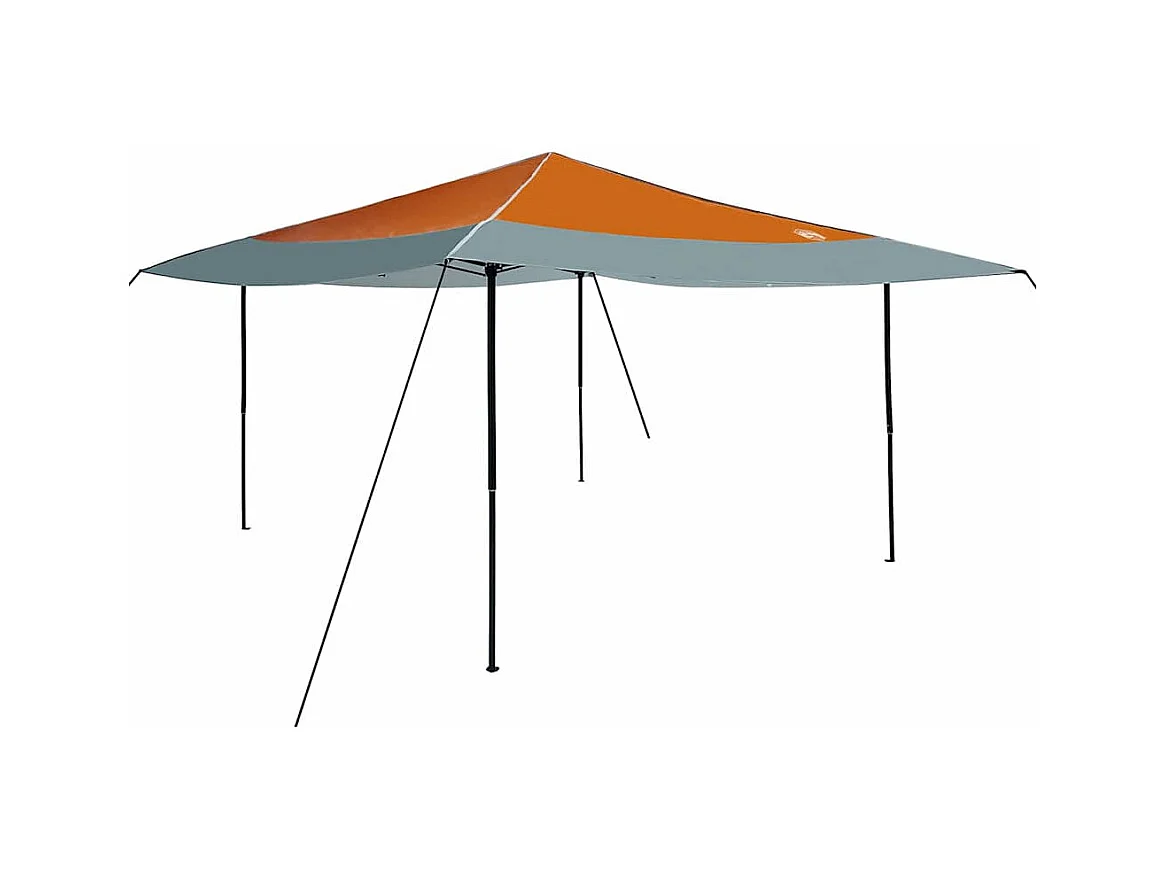 Tenda a baldacchino pop-up Tessuto arancione 400 x 400 cm