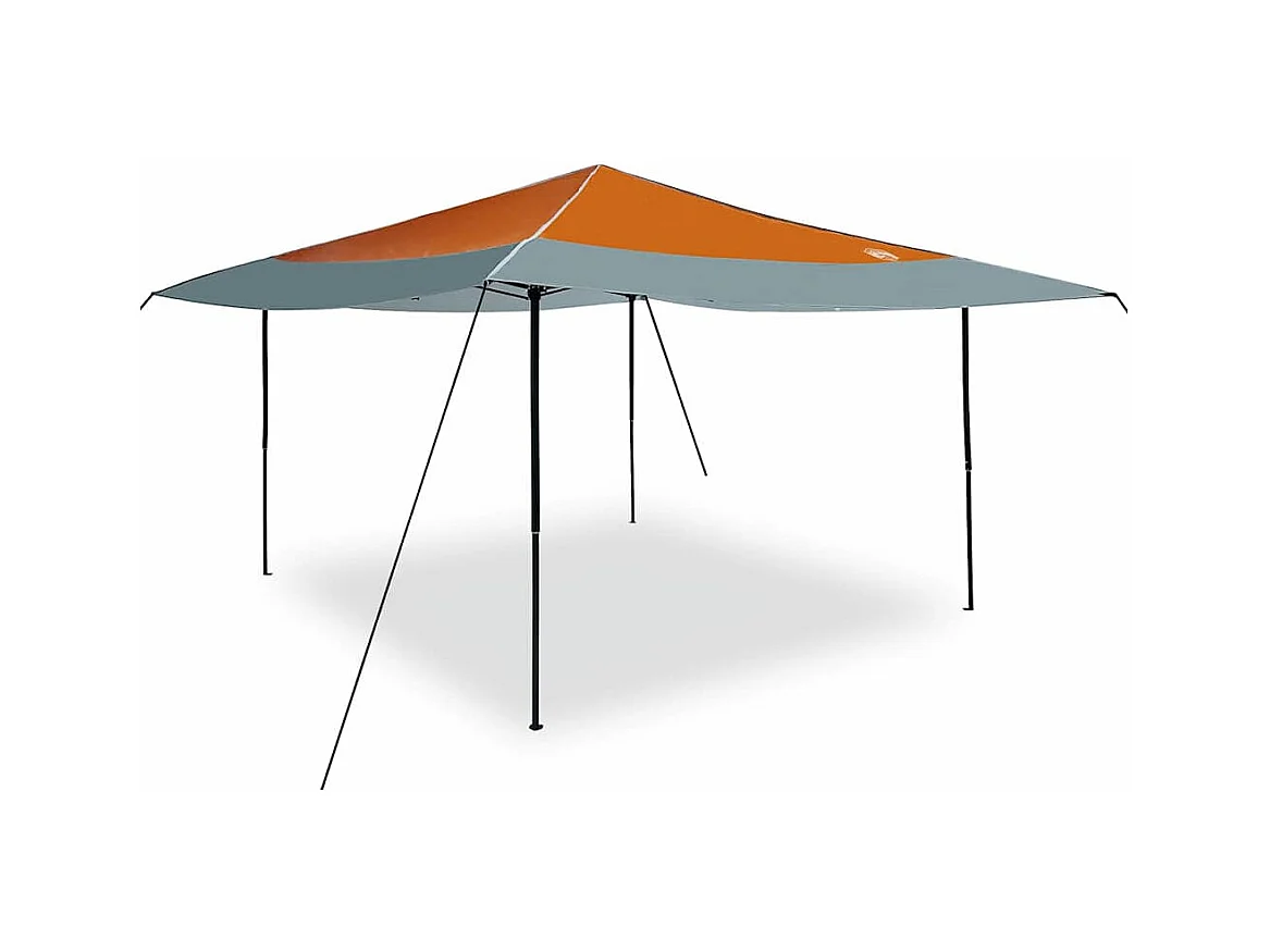 Tenda a baldacchino pop-up Tessuto arancione 400 x 400 cm