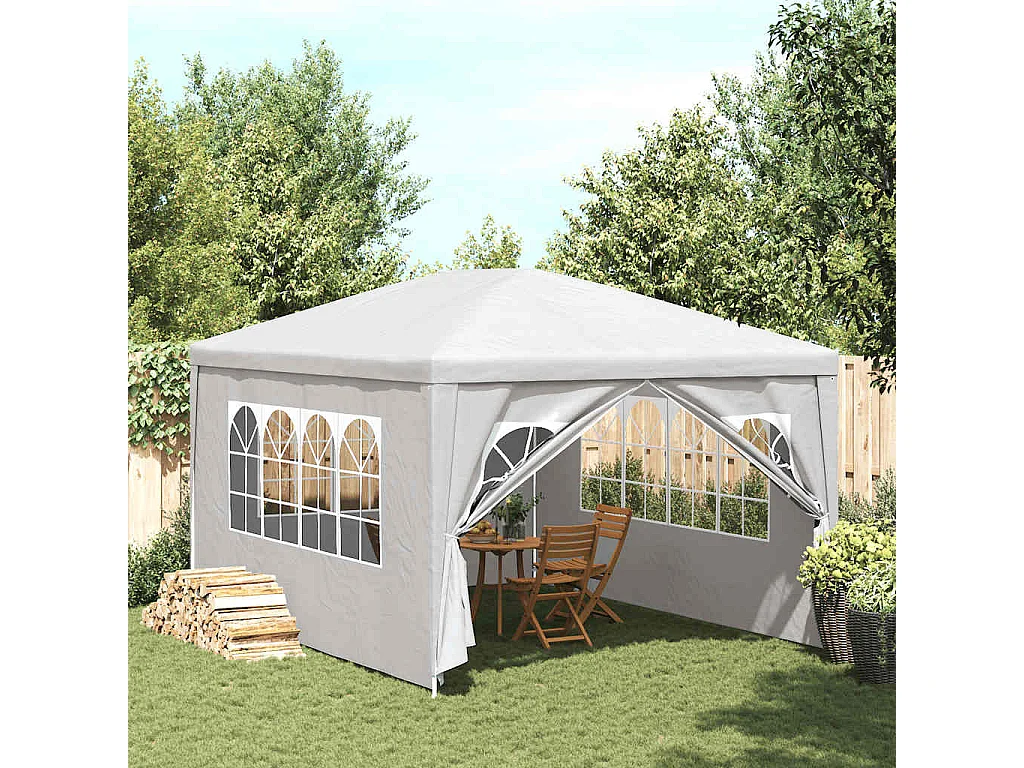 Tente de réception 3x4 m Blanc