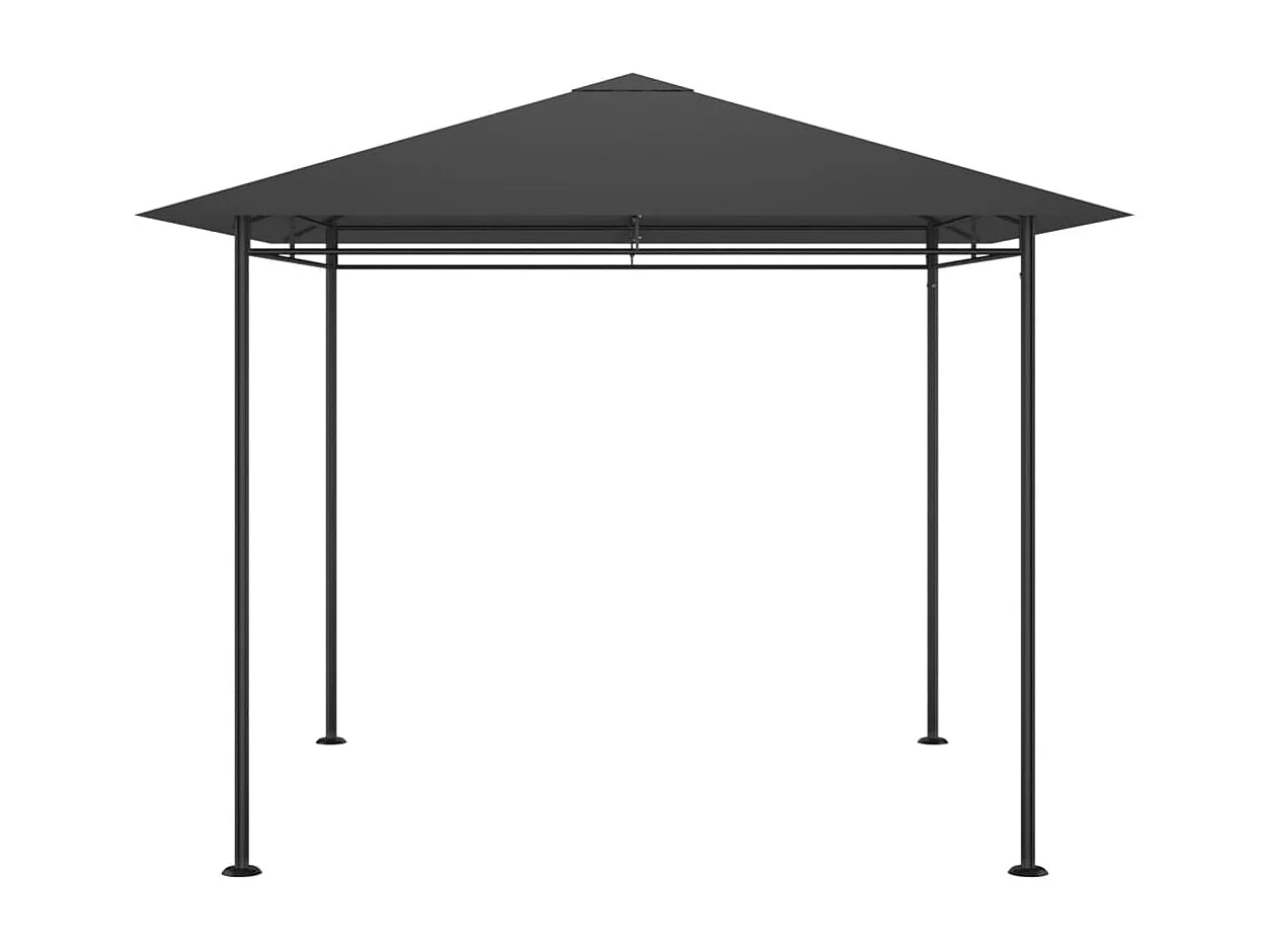 Belvedere 3x3x2,7 m Antraciet 180 g/m²