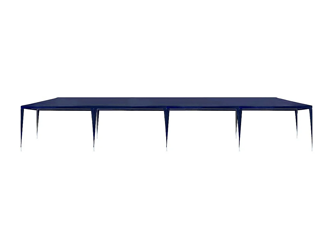 Tenda per ricevimenti 3x12 m PE Blu