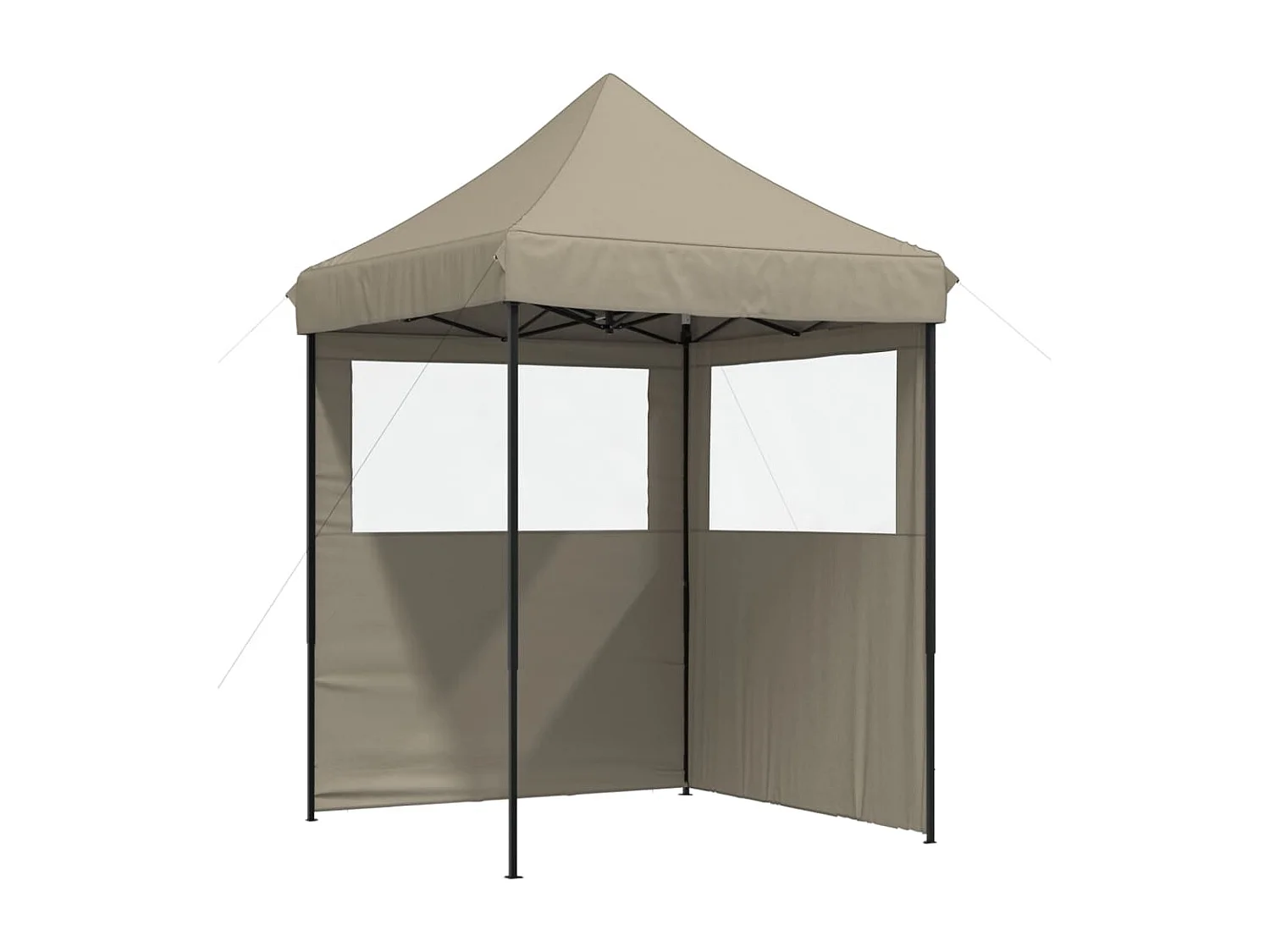 Tenda pieghevole pop-up per ricevimenti con 2 pareti laterali