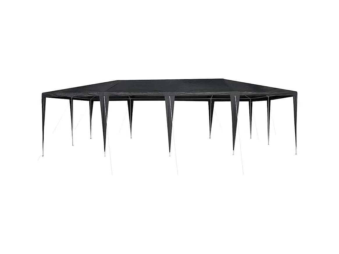 Carpa para fiestas Antracita y blanca 800 x 400 x 266 cm