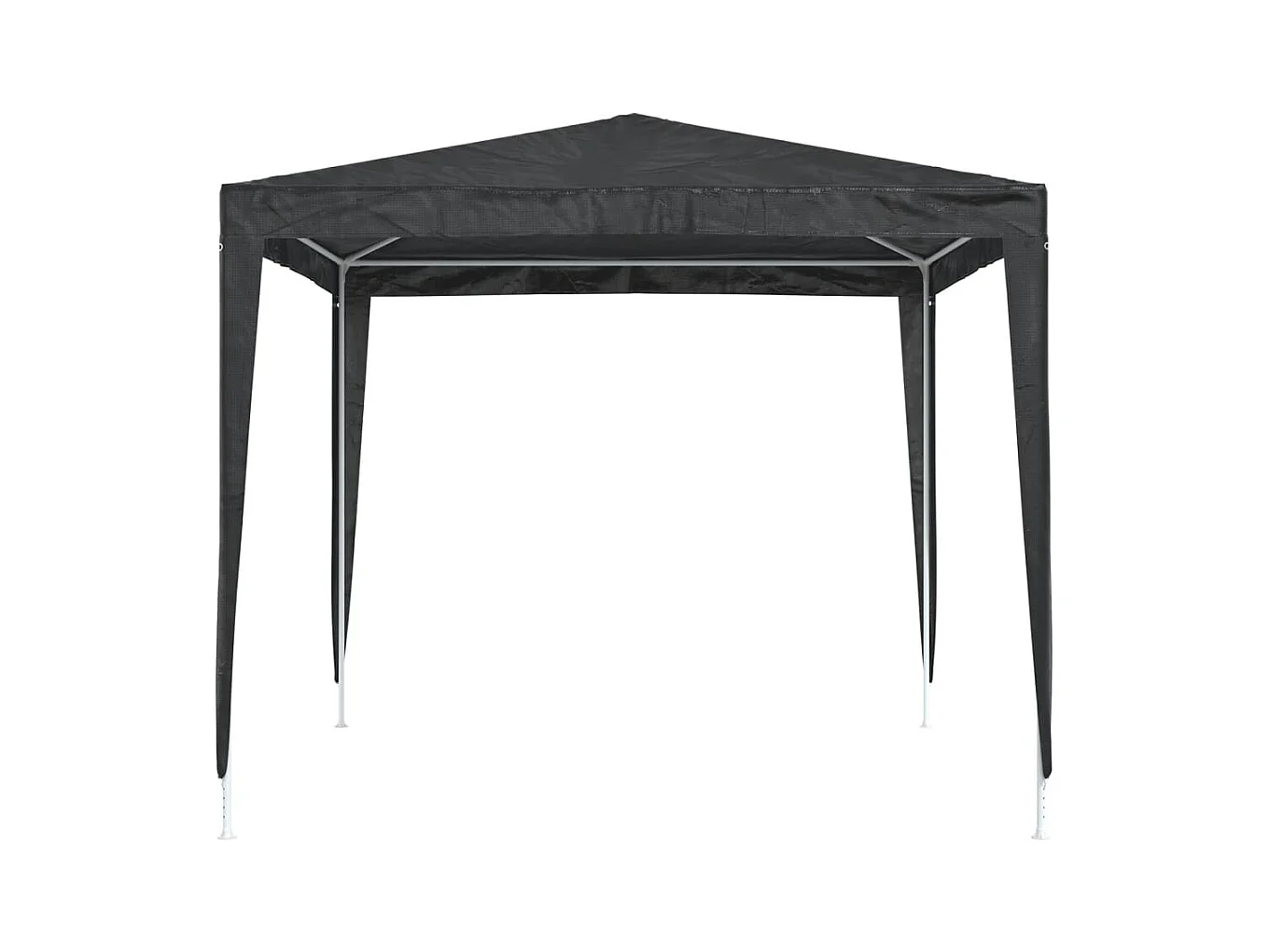 Professionele ontvangsttent 2,5x2,5 m Antraciet 90 g/m²