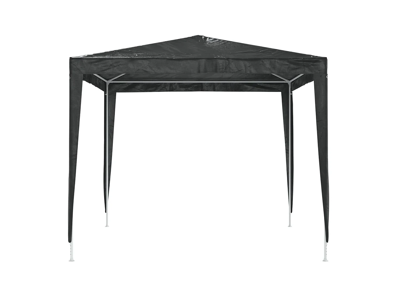 Professionele ontvangsttent 2,5x2,5 m Antraciet 90 g/m²