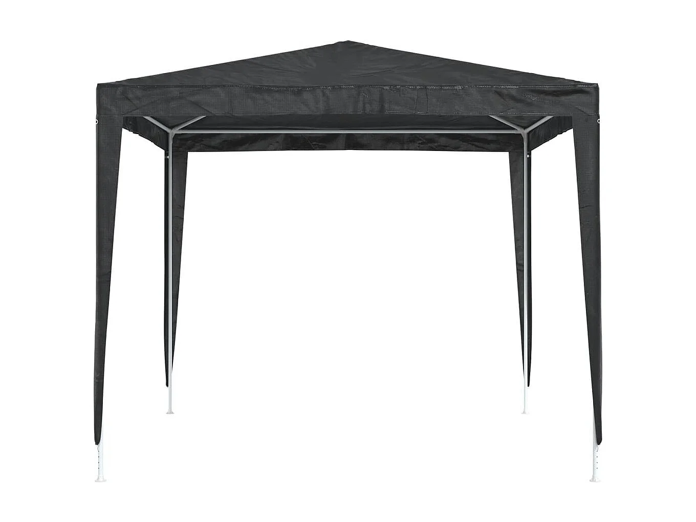 Tenda professionale per ricevimenti 2,5x2,5 m Antracite 90 g/m²