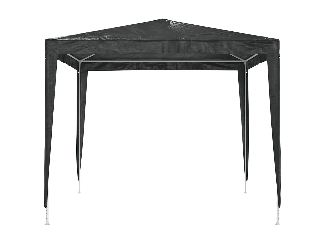 Tenda professionale per ricevimenti 2,5x2,5 m Antracite 90 g/m²