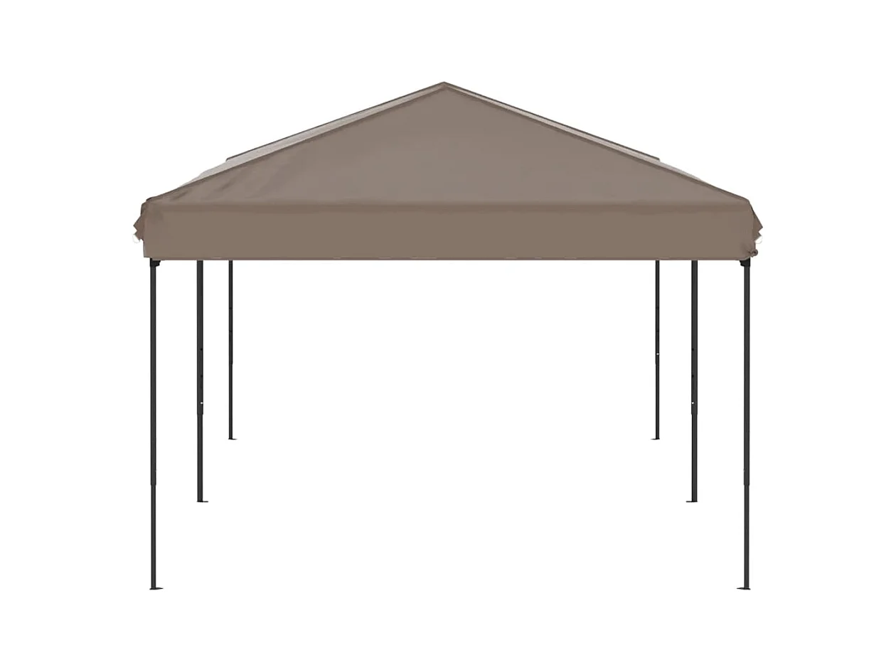 Tenda pieghevole per ricevimenti Taupe 3x6 m