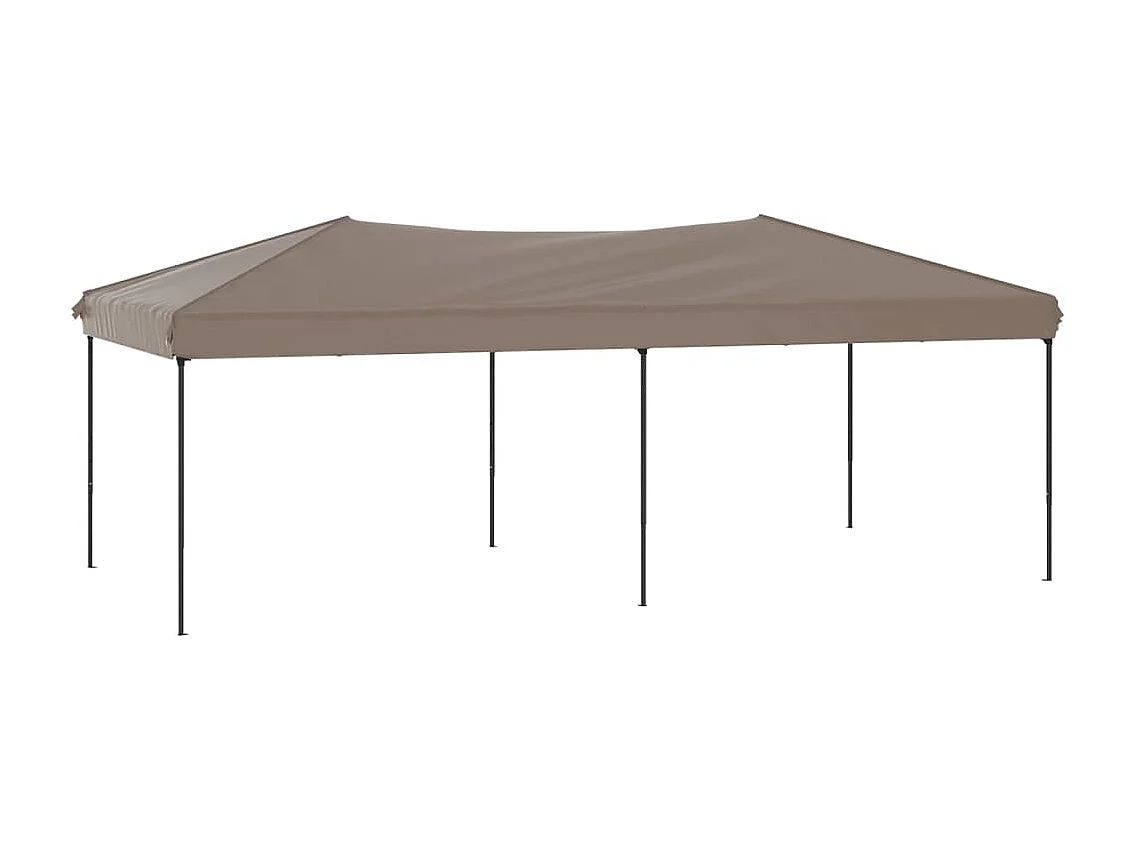Carpa de recepción plegable Taupe 3x6 m