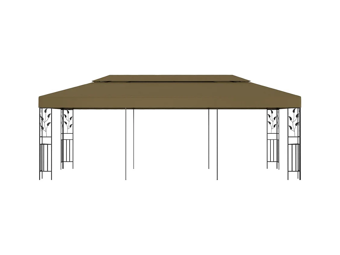Marquesina 6x3 m Taupe 180 g/m²