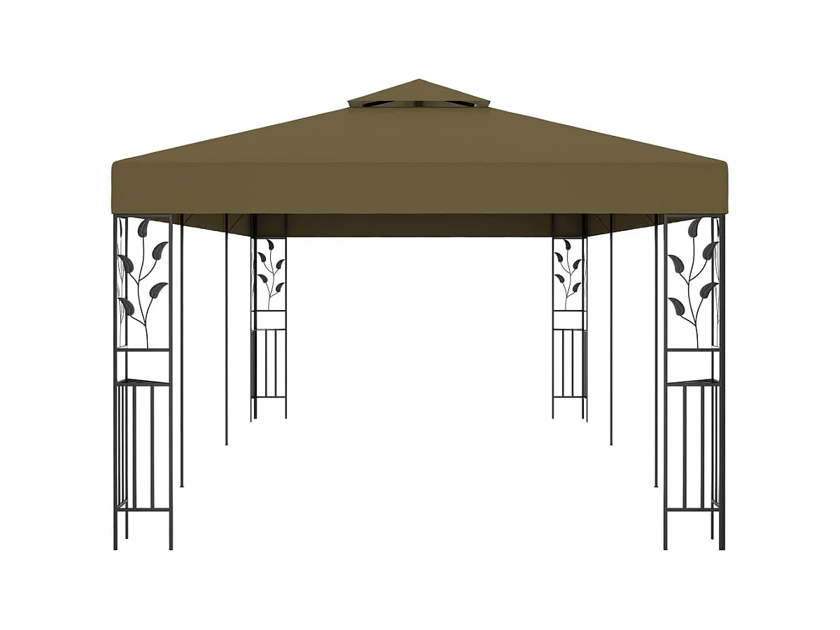 Marquesina 6x3 m Taupe 180 g/m²