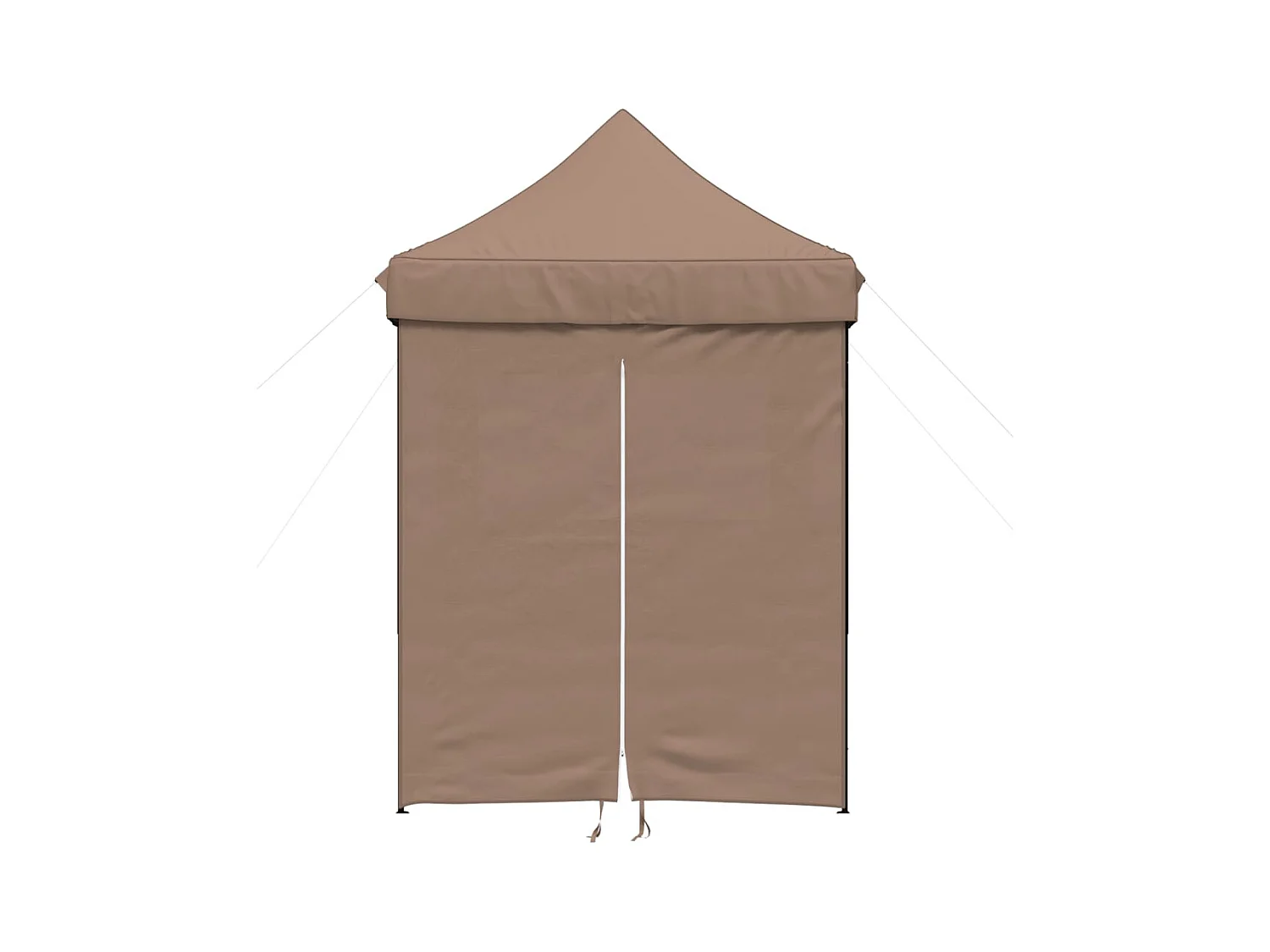 Tente de réception pliable escamotable avec 4 parois latérales