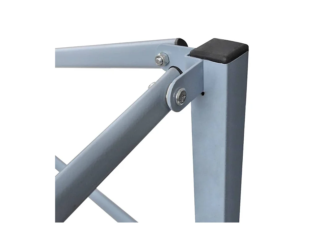 Carpa plegable color crema de 3 x 3 m