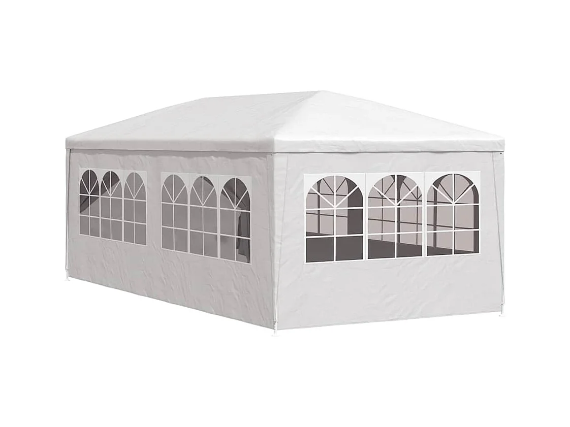 Tenda per ricevimenti bianca 3 x 6 m