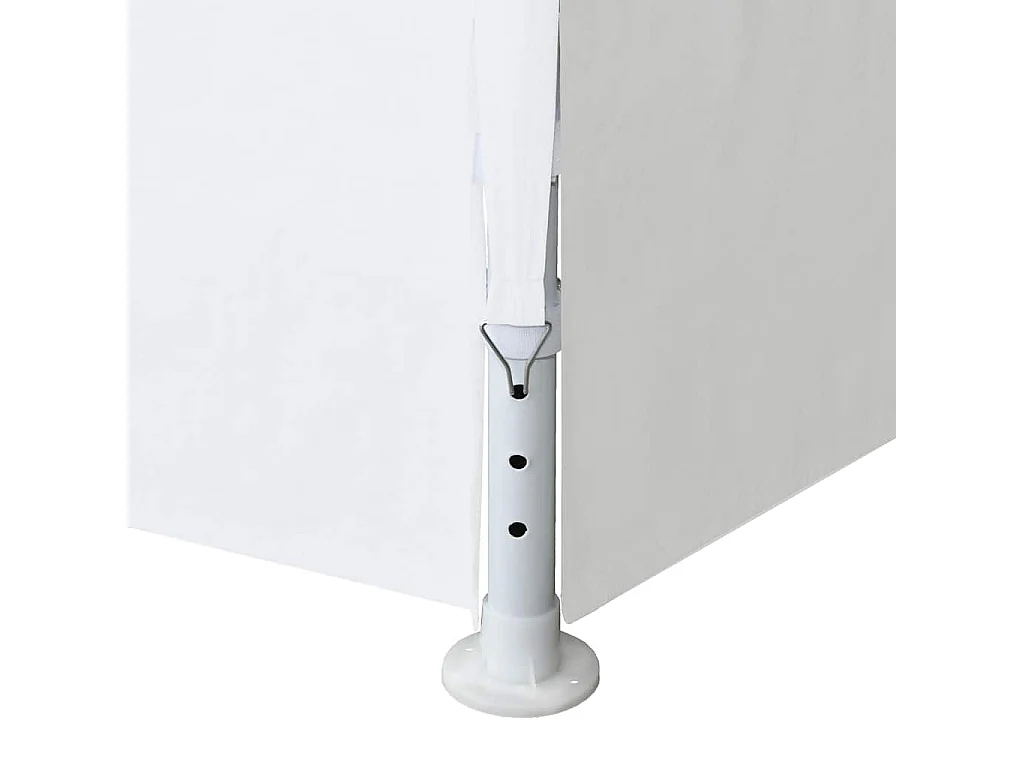 Carpa de recepción blanca de 3 x 6 m