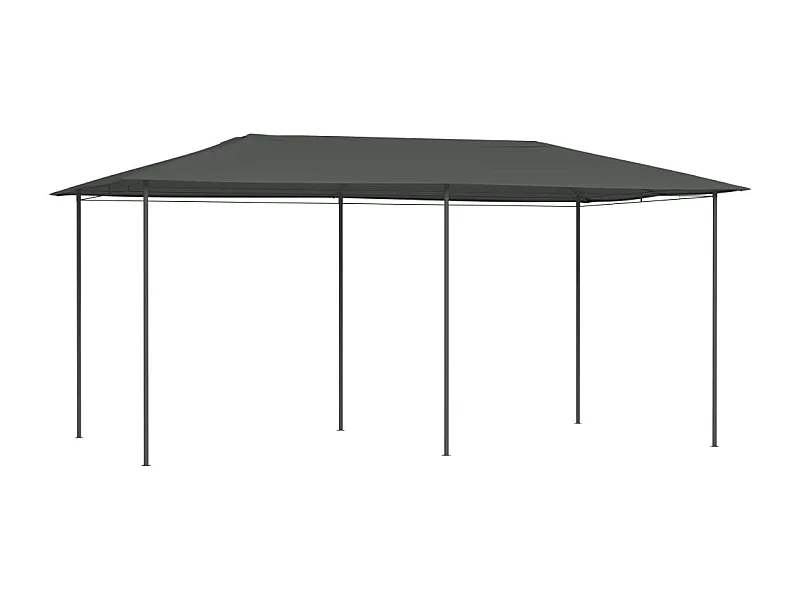 Belvedere 2,98x5,3x2,59 m Antraciet 160 g/m²