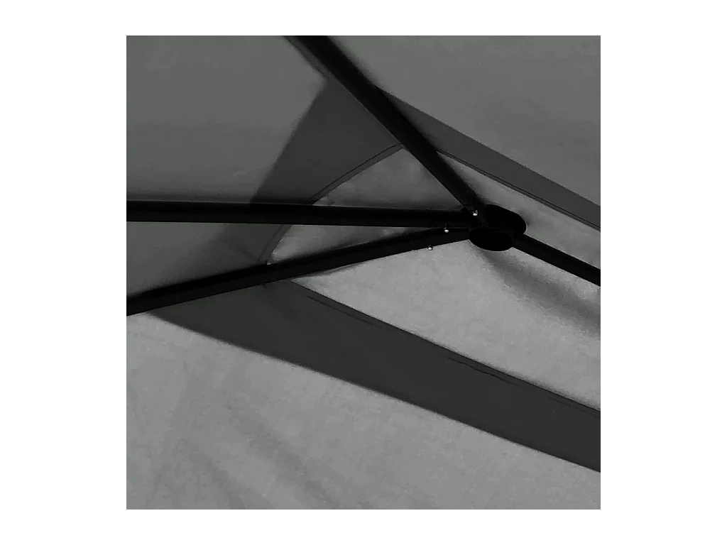 Belvedere 2,98x5,3x2,59 m Anthrazit 160 g/m²