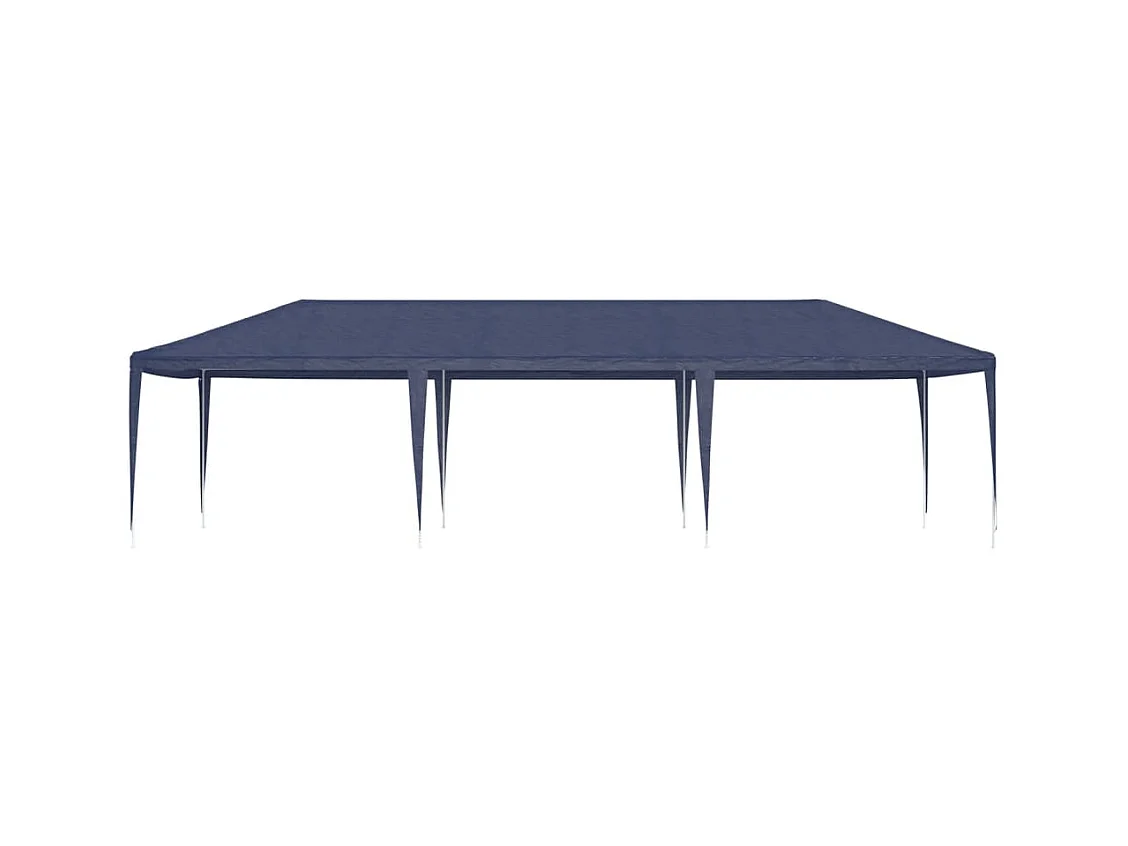 Tente de réception 4x9 m bleu