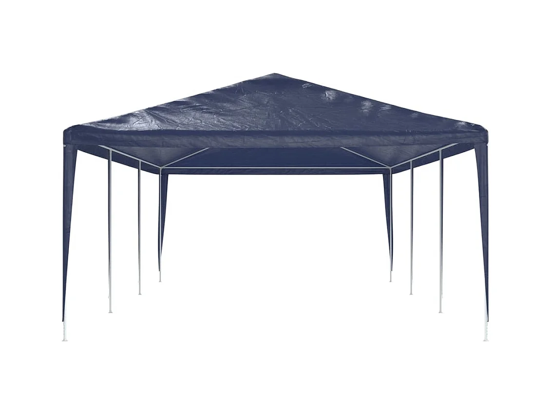 Tente de réception 4x9 m bleu