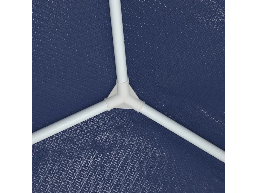 Tente de réception 4x9 m bleu