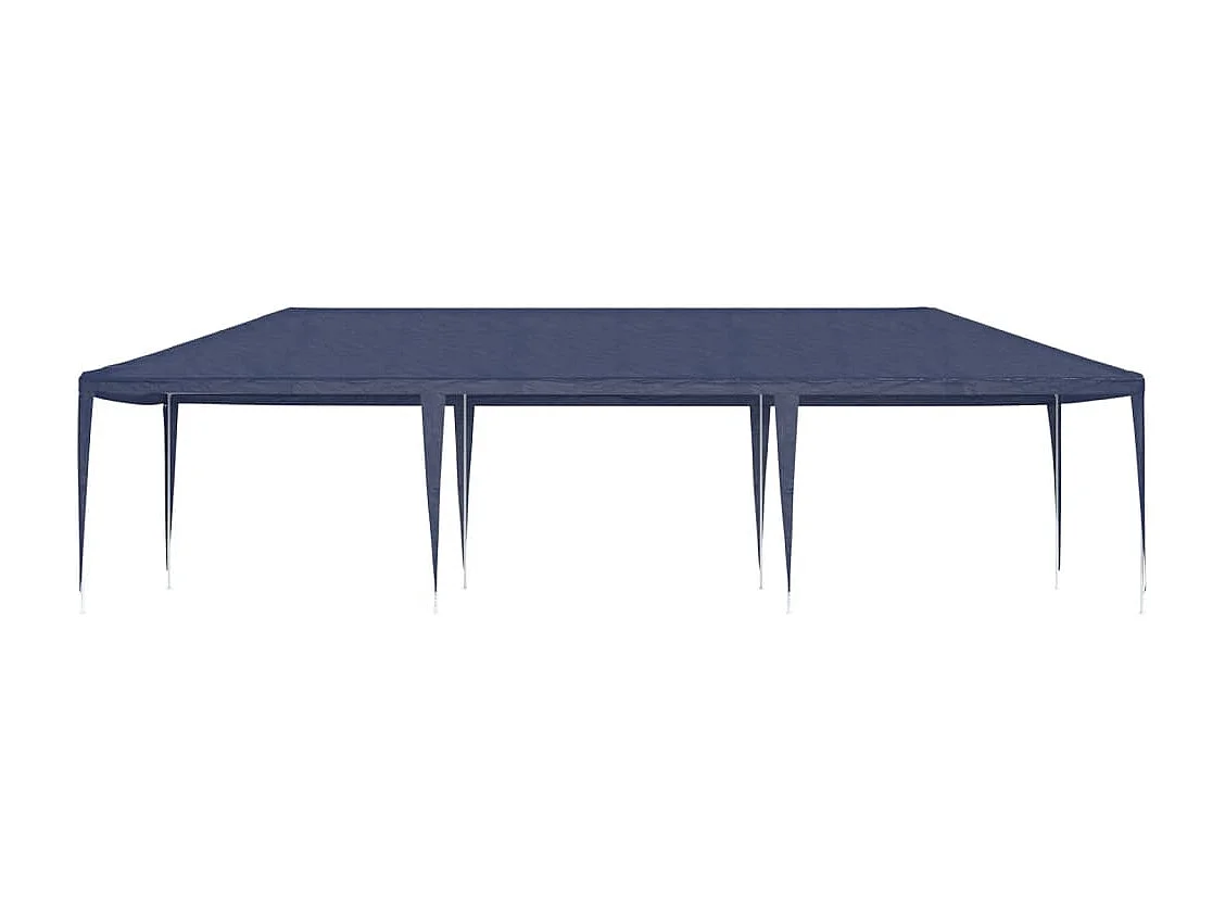 Tente de réception 4x9 m bleu